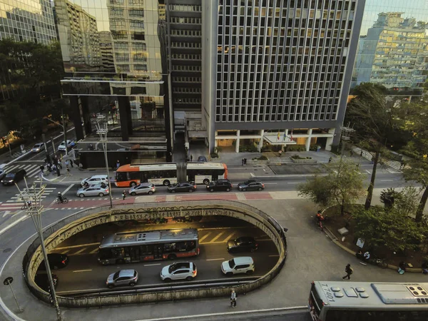 Sao Paulo Brazil September 2022 상파울루 중앙에 거리의 — 스톡 사진