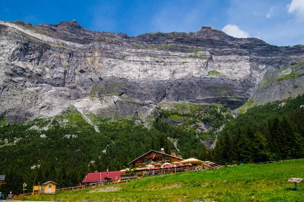 Plaine Joux Chamonix Haute Savoie France Żadnych Opłat Rezerwacyjnych — Zdjęcie stockowe