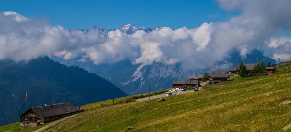 Verbiers Valais Schweiziska — Stockfoto