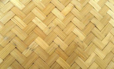 örülmüş bambu arkaplanı arka plan veya dizayn şablonu için uygundur