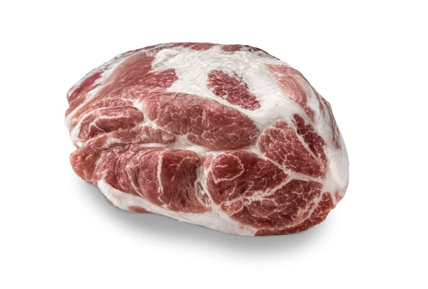 Porco Cru Carne Crua Carne Crua Porco Pescoço Barriga Carne — Fotografia de Stock