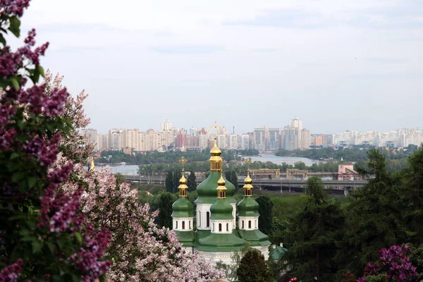 Вид Місто Москов Росія — стокове фото