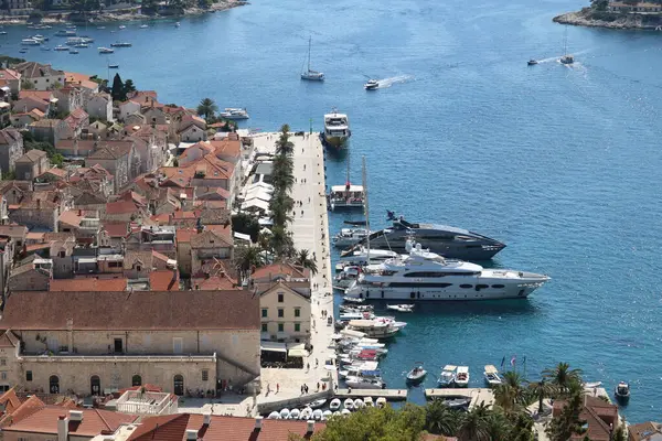 Vue Sur Vieille Ville Dubrovnik Croatie — Photo