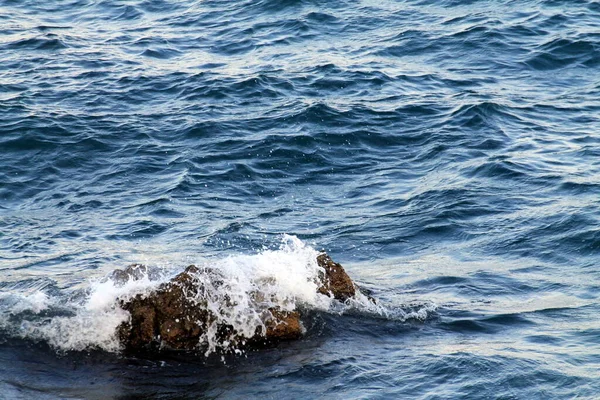 Vagues Mer Sur Plage — Photo
