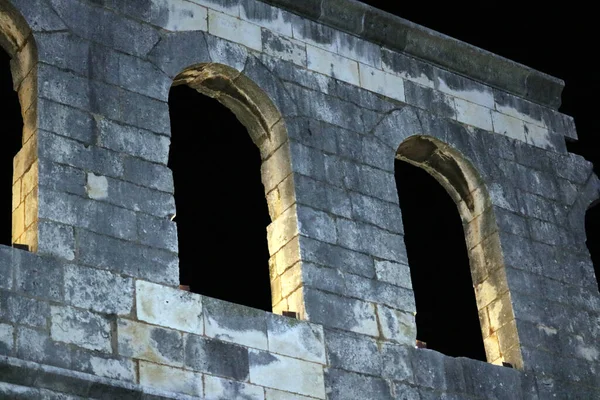 Ruins Ancient Roman Aqueduc — Stock Photo, Image