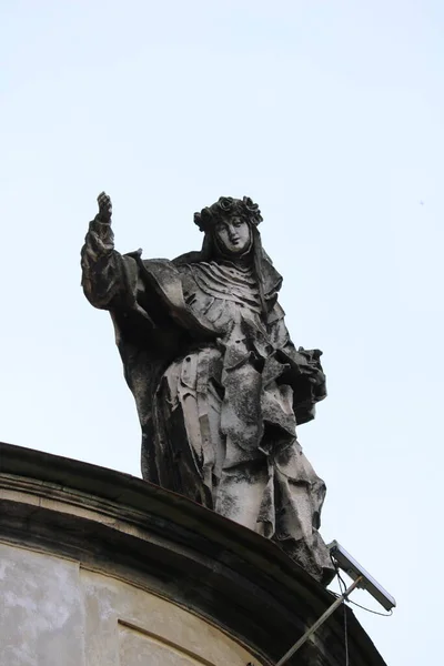 Statue Saint Peter Cathedral — Stock Photo, Image