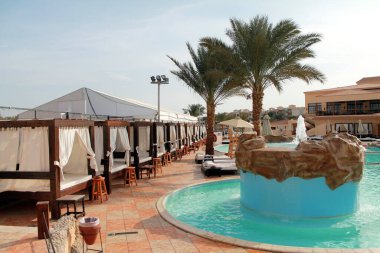 Havuzun güzel manzarası