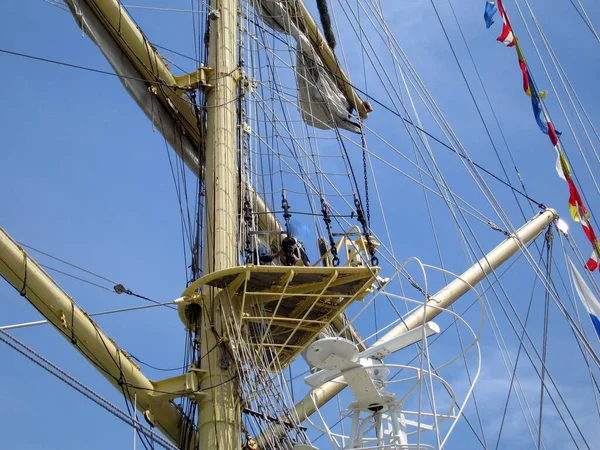 Sailing Boat Sea — Stock Photo, Image