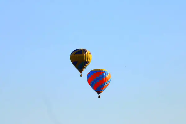 Heißluftballon Himmel — Stockfoto