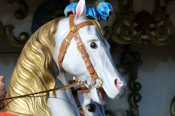 Cavallo Scultura Nel Museo — Foto Stock