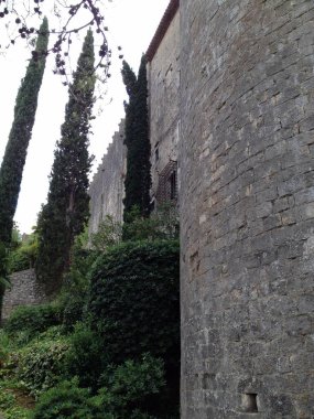 Başkentin antik şehrindeki eski şato.