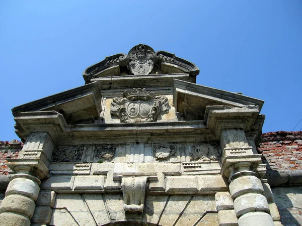 Las Ruinas Del Antiguo Templo Romano Ciudad —  Fotos de Stock