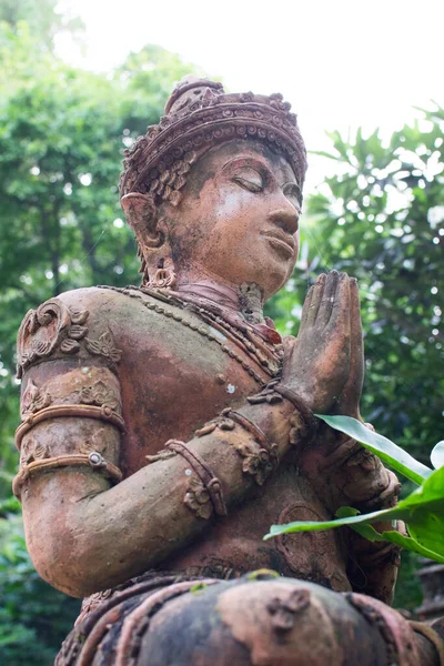 Antigua Estatua Templo Tailandia — Foto de Stock