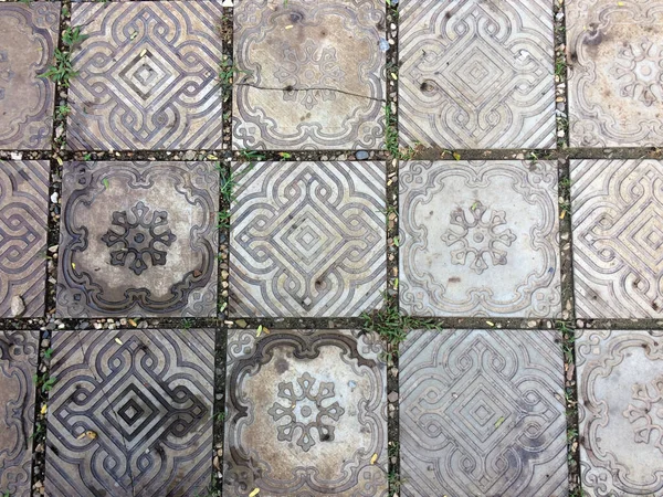 Τσιμεντοειδές Πάτωμα Είναι Ένα Όμορφο Μοτίβο — Φωτογραφία Αρχείου