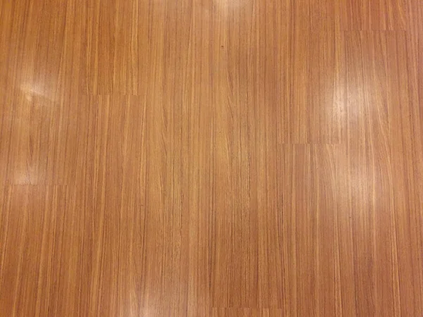Podłoga Jest Piękne Brązowe Drewno — Zdjęcie stockowe
