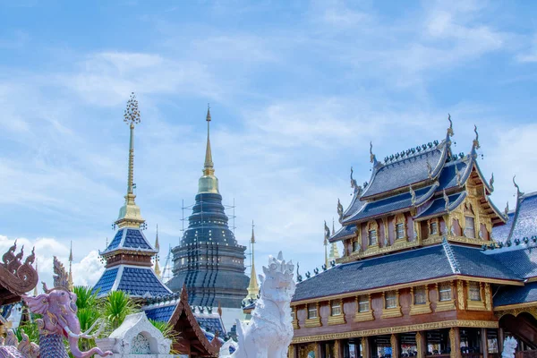 Храм Древней Статуи Таиланда Красивое Место — стоковое фото