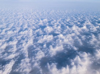 Yukarıdaki bulutların görüntüsü