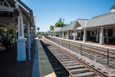 Florida, Winter Park 'taki tren istasyonu.