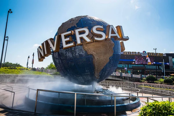 Універсальний Глобус Орландо Сайті Universal Orlando Resort — стокове фото