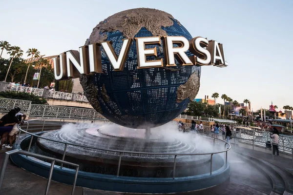 Універсальний Глобус Орландо Сайті Universal Orlando Resort — стокове фото