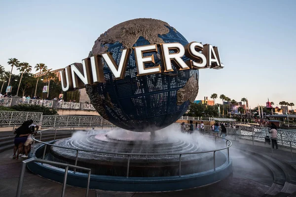 Универсальный Глобус Орландо Universal Orlando Resort — стоковое фото