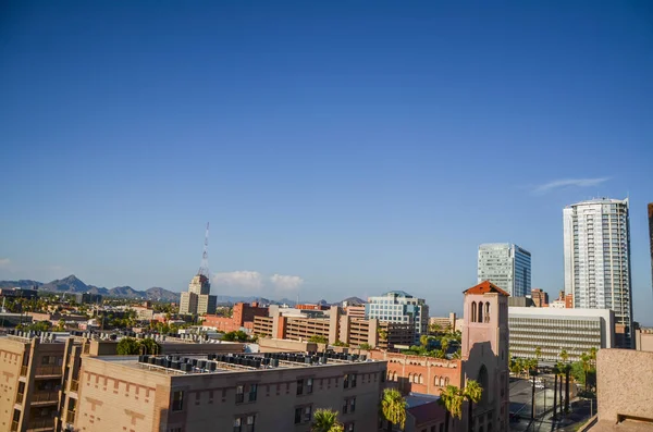 亚利桑那州凤凰城市中心的建筑物视图 — 图库照片