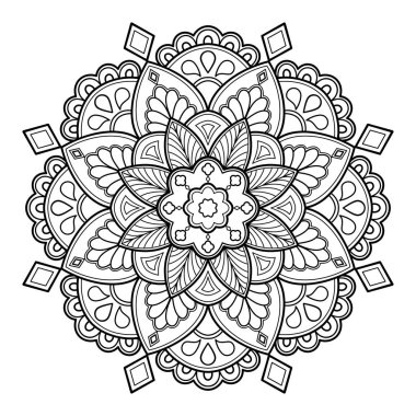 Duvardaki Mandala dijital sanat deseni Dantelli Kitap deseninde Duvar kağıdı boyası gömlek ve fayans desenli Stencil Yapıştırıcı Dekoratif çember süslemesi için dövme tasarımı