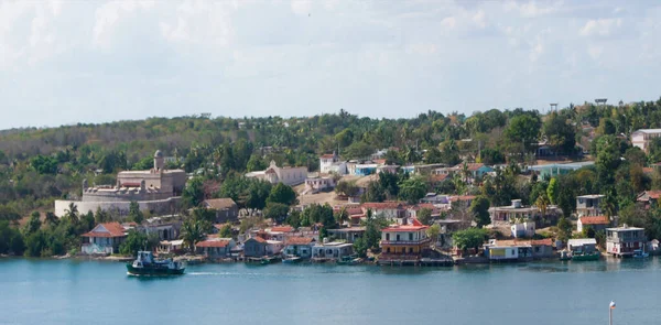 Zátoka Cienfuegos Dříve Známá Jako Jagua Nebo Xagua Bay Přítokem — Stock fotografie