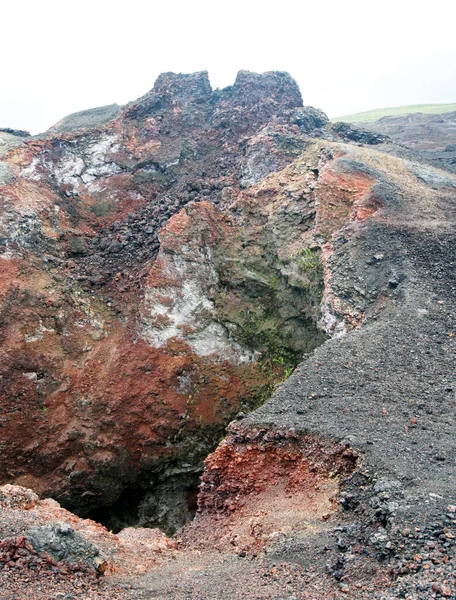 Volc Chico Encuentra Noreste Del Volcán Sierra Negra Una Altitud —  Fotos de Stock