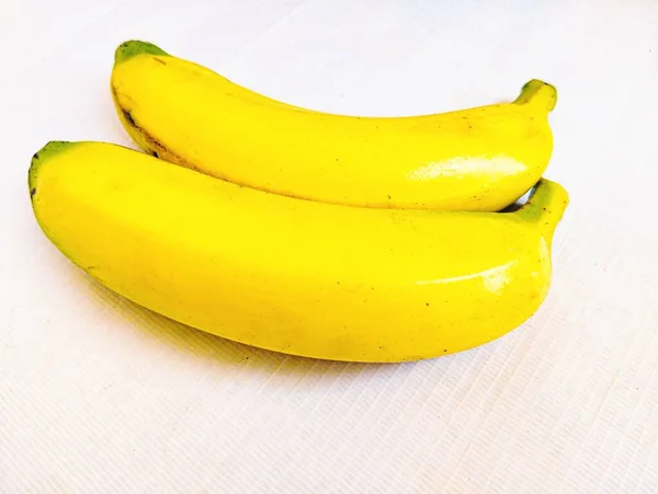 Banana Fresh Yellow Ripe Bananas Fruit Kela Banana Fruit Cavendish — Stock Photo, Image