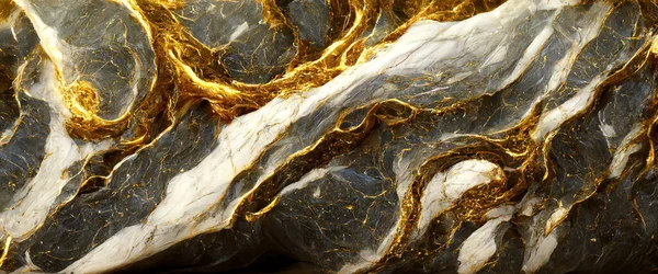 Dalgalı Altın Desenli Mermer Boyutlu Yüksek Kaliteli Illüstrasyon Telifsiz Stok Fotoğraflar