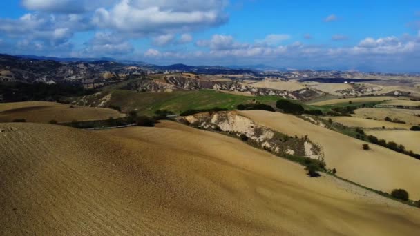 Flyg Över Italiens Underbara Landskap Resor Fotografi — Stockvideo