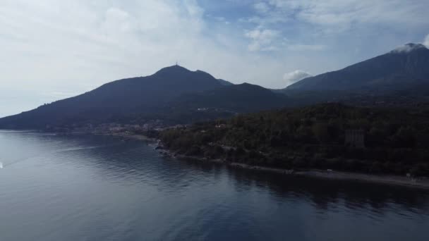 意大利美丽的西海岸 萨莱尔诺省萨布里 旅游摄影 — 图库视频影像