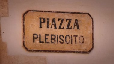 Ünlü Piazza Plebiscito Meydanı, Martina Franca İtalya - seyahat fotoğrafçılık