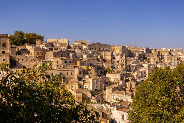 Matera Europese Culturele Hoofdstad Van Italië Beroemd Werelderfgoed Reizen Foto — Stockfoto