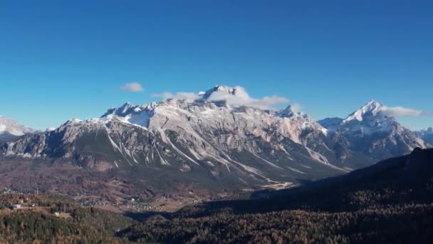 Die Dolomiten Südtirol Italien Sind Unesco Weltnaturerbe Reisefotos — Stockvideo