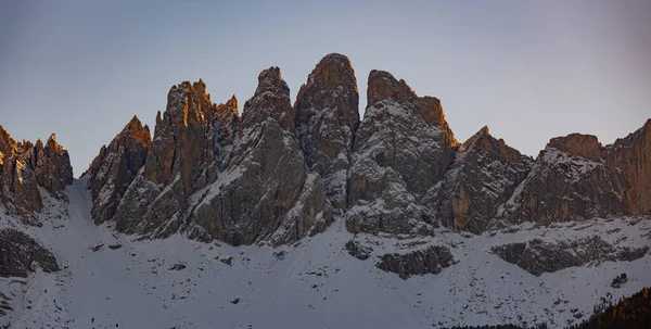 Parc Naturel Des Montagnes Puez Geissler Italie Tyrol Sud Photographie — Photo