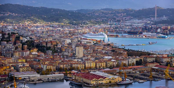 City Spezia Italy Panoramic View Cinque Terre Italy November 2021 — 스톡 사진
