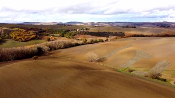 Toscana Cima Região Mais Bonita Itália Viagens Fotografia — Vídeo de Stock