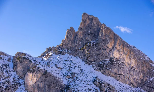 Dolomity Italských Alpách Jsou Světovým Dědictvím Unesco Cestovní Fotografie — Stock fotografie