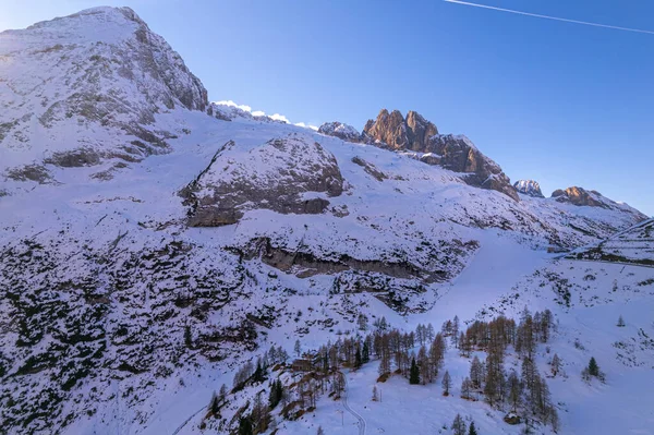 Dolomiterna Italienska Alperna Ett Världsarv Från Unesco Fotografi — Stockfoto