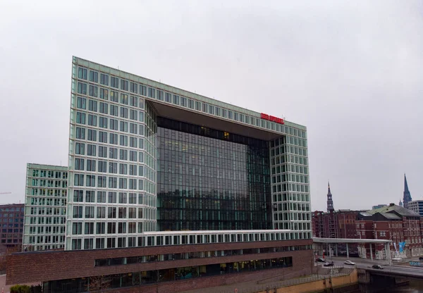 Německý Tisk Spiegel Headquarter Hamburg Hamburg Německo Prosince 2021 — Stock fotografie