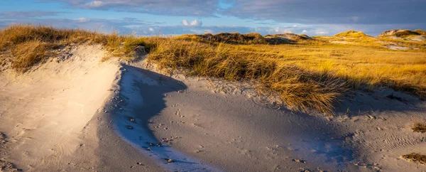 Niesamowity Krajobraz Morzu Wattowym Peter Ording Niemcy Podróże — Zdjęcie stockowe