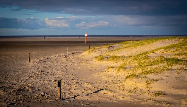 Dunes Wadden Sea Peter Ording Germany Travel Photography — Foto Stock