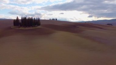 Tuscany İtalya 'da tipik kırsal alanlar ve manzara - seyahat fotoğrafçılığı