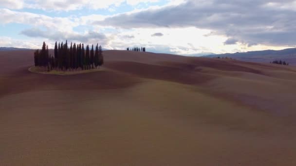 意大利托斯卡纳典型的农村土地和景观 旅游摄影 — 图库视频影像