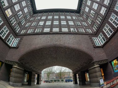 Hamburg şehrindeki Chilehouse - seyahat fotoğrafçılığı