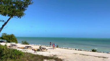 Florida Keys üzerindeki güzel Bahia Honda Eyalet Parkı - FLORIDA KEYS, Birleşik Devletler - 20 FEBRUARY 2022