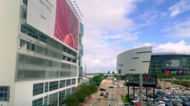 Brickell Miami şehir merkezindeki modern mimari - MIAMI, Birleşik Devletler - 20 Şubat 2022