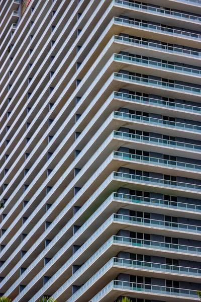 Rascacielos modernos en el centro de Miami — Foto de Stock